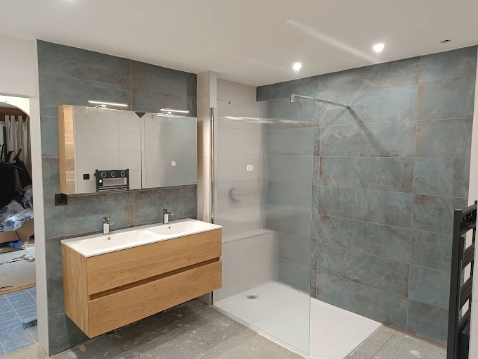 Salle de bains rénovée